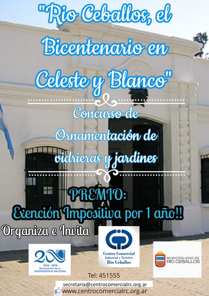 CONCURSO BICENTENARIO RIO CEBALLOS