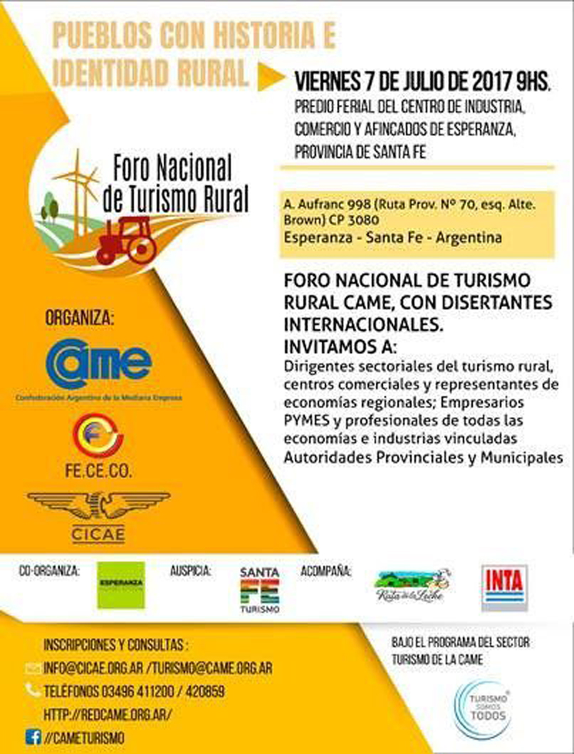 flyer turismo rural